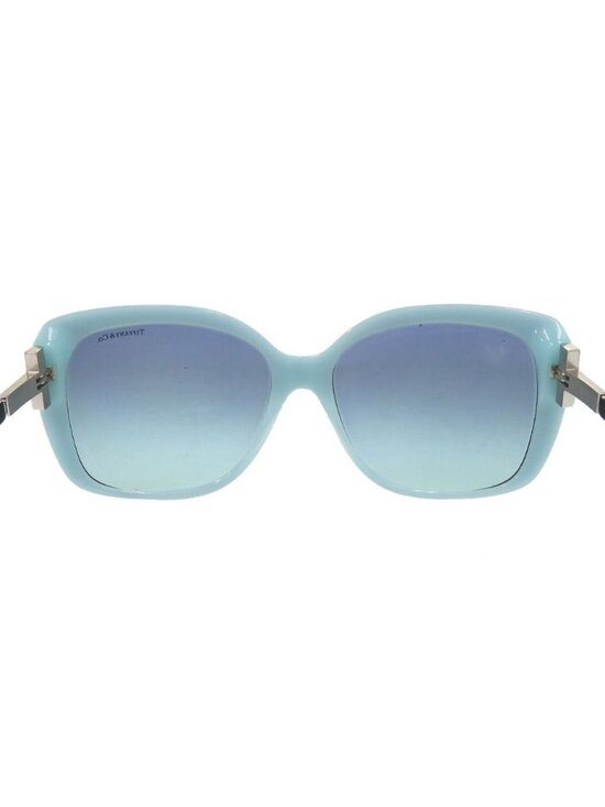 Tiffany & Co Cobalt Blue Gradient Black Sunglasses Eyewear main image 5